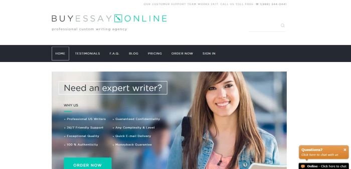 Buy essay online reviews