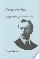 Essay on Time