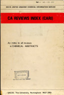 CA Reviews Index (CARI).