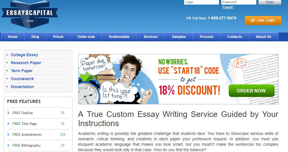 EssaysCapital.com Reviews