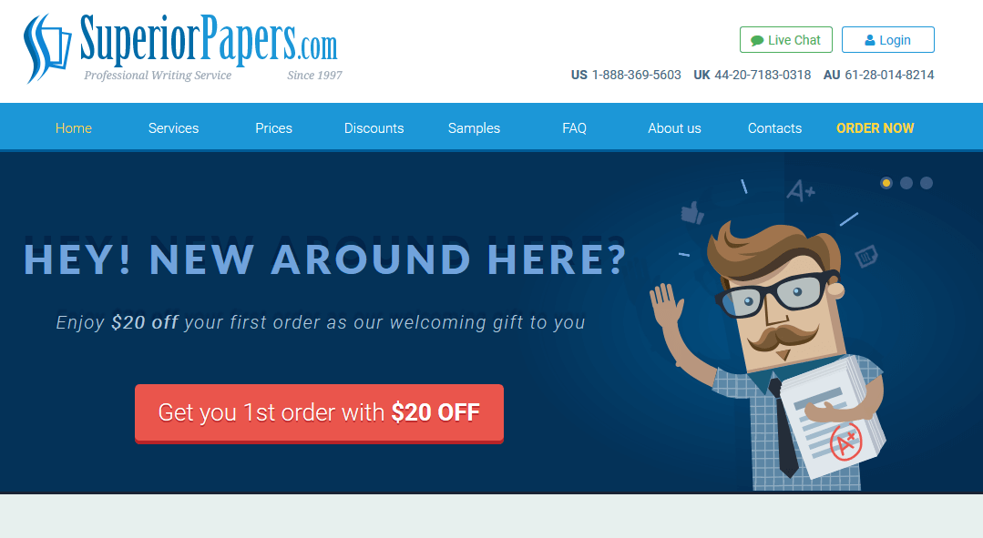 SuperiorPapers.com Login