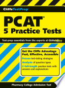 CliffsTestPrep PCAT: 5 Practice Tests