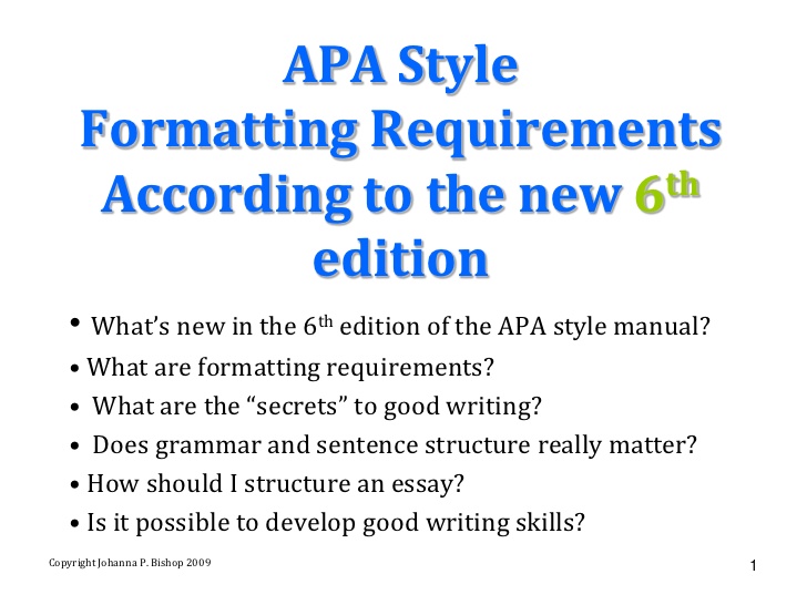 According to the apa style guide, where should “works cited” appear in an academic paper?