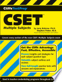 CliffsTestPrep CSET: Multiple Subjects