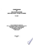 Compendium of HHS Evaluations and Relevant Other Studies