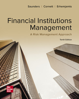 Anthony saunders financial institutions management study guide