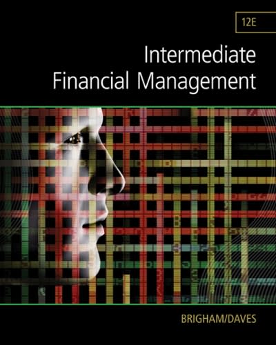 Chegg study material for intermediate financial management