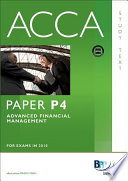 ACCA Paper P4 - Advanced Financial Management Study Text