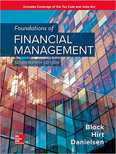 Mcgraw hill block hirt danielsen foundations of financial management study guide