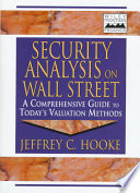 Security Analysis on Wall Street